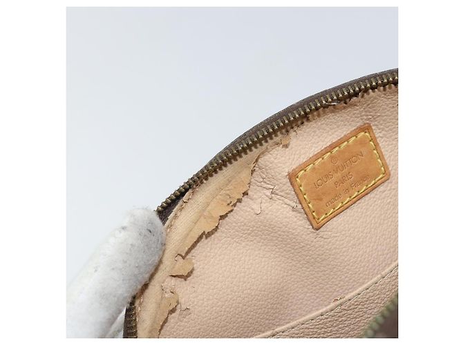 LOUIS VUITTON Pochette Cosmetica Demi Ronde Monogram M47520 LV Auth BA9256 Monogramma - vista 13
