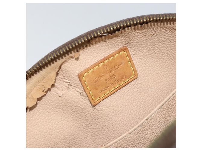 LOUIS VUITTON Pochette Cosmetica Demi Ronde Monogram M47520 LV Auth BA9256 Monogramma - vista 14