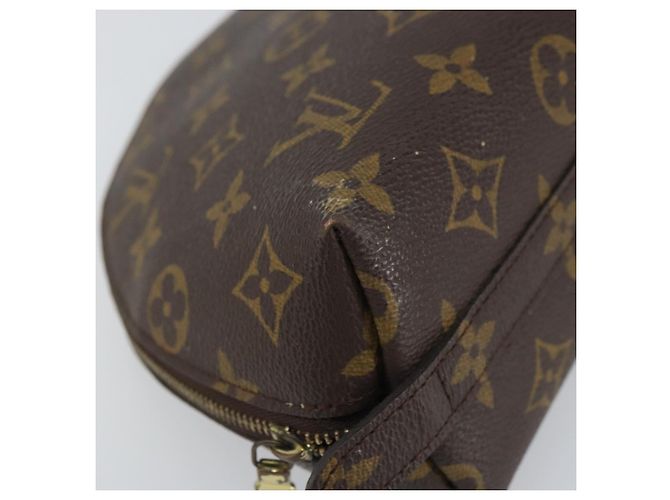 LOUIS VUITTON Pochette Cosmetica Demi Ronde Monogram M47520 LV Auth BA9256 Monogramma - vista 9