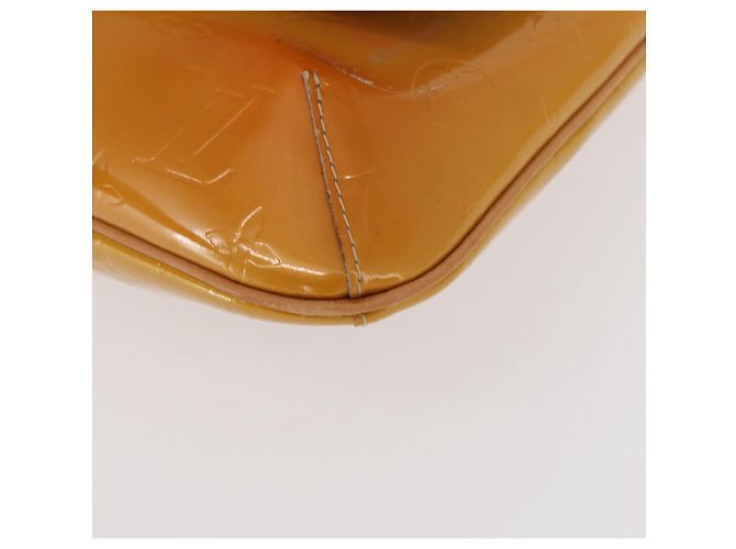 LOUIS VUITTON Bolsa Thompson Street Monogram Vernis Bege M91301 LV Auth gh1566 - vista 14