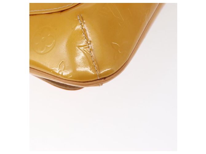 LOUIS VUITTON Bolsa Thompson Street Monogram Vernis Bege M91301 LV Auth gh1566 - vista 15