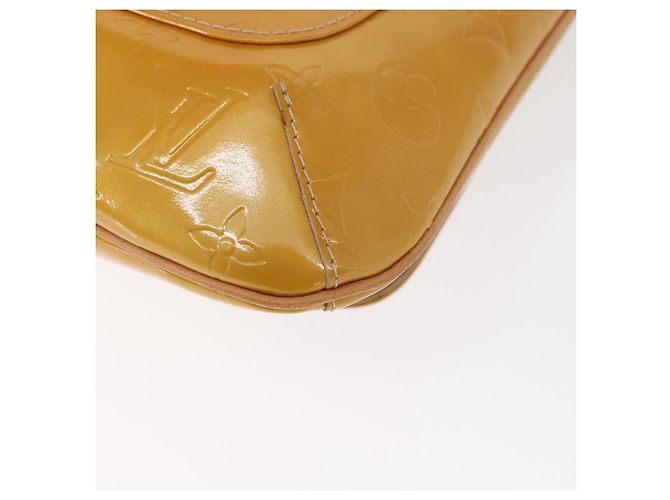 LOUIS VUITTON Bolsa Thompson Street Monogram Vernis Bege M91301 LV Auth gh1566 - vista 16