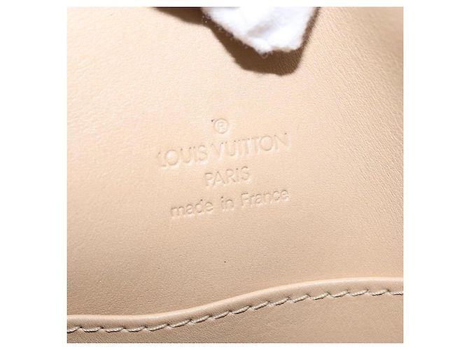 LOUIS VUITTON Bolsa Thompson Street Monogram Vernis Bege M91301 LV Auth gh1566 - vista 17
