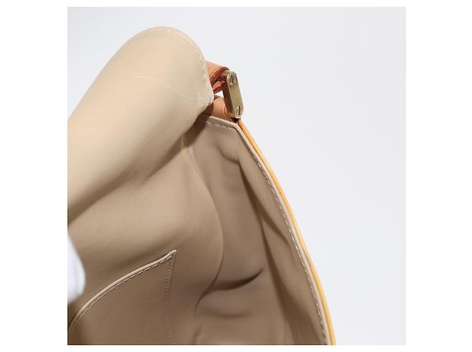 LOUIS VUITTON Bolsa Thompson Street Monogram Vernis Bege M91301 LV Auth gh1566 - vista 18