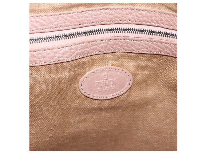 Borsa a mano FENDI Celeria in pelle rosa Auth ka1320 - vista 15