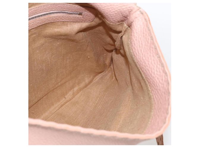 Borsa a mano FENDI Celeria in pelle rosa Auth ka1320 - vista 18