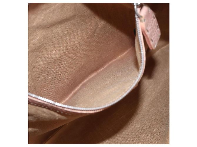 Borsa a mano FENDI Celeria in pelle rosa Auth ka1320 - vista 20