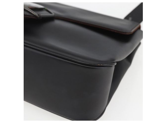 Borsa a Spalla Vala in Pelle Nera e Argento di Salvatore Ferragamo Auth BA9331 Nero - vista 10