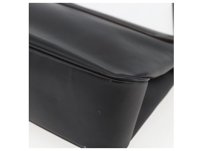 Borsa a Spalla Vala in Pelle Nera e Argento di Salvatore Ferragamo Auth BA9331 Nero - vista 12
