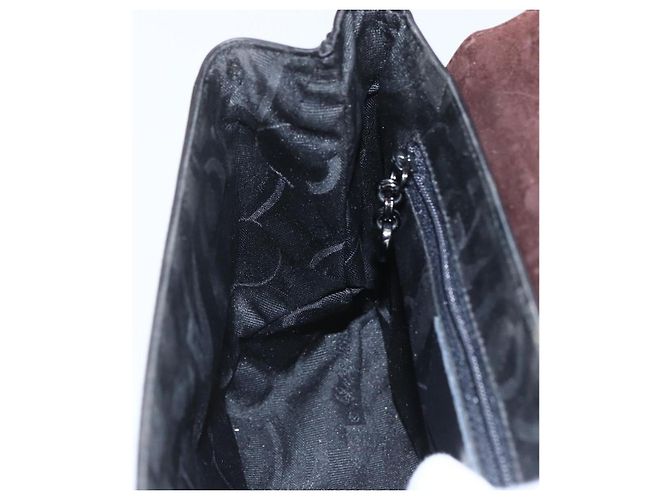 Borsa a Spalla Vala in Pelle Nera e Argento di Salvatore Ferragamo Auth BA9331 Nero - vista 18
