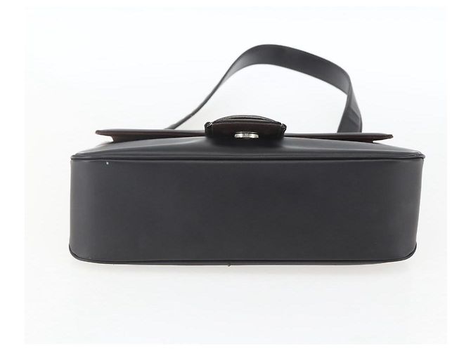 Borsa a Spalla Vala in Pelle Nera e Argento di Salvatore Ferragamo Auth BA9331 Nero - vista 9