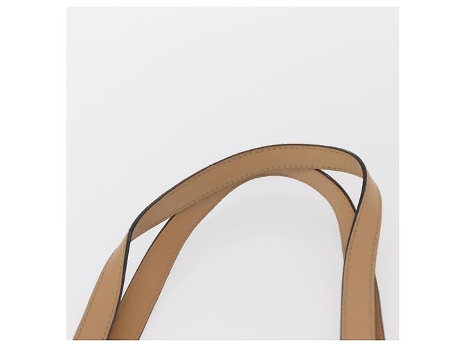 Gucci Borsa Tote GG Supreme in PVC Bianco e Oro 264221 Auth ka1250 D'oro - vista 8