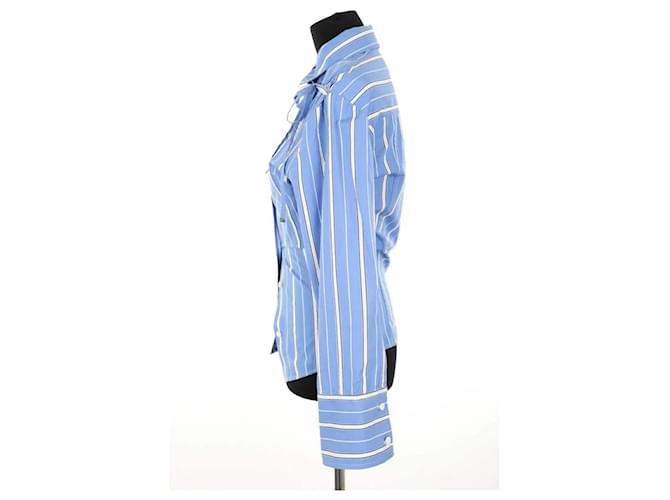 Jacquemus Camicia in cotone blu - vista 3