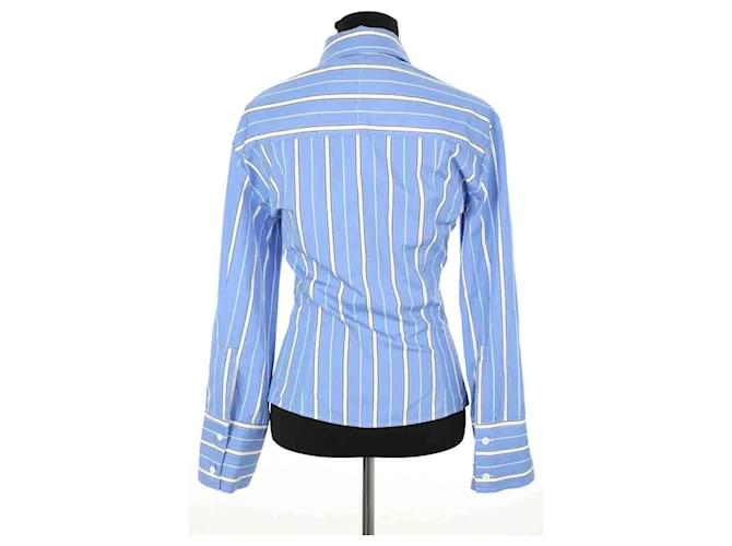 Jacquemus Camicia in cotone blu - vista 4
