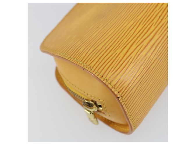 LOUIS VUITTON Pochette Dauphine PM Epi Giallo M48449 LV Auth BA9437 - vista 14