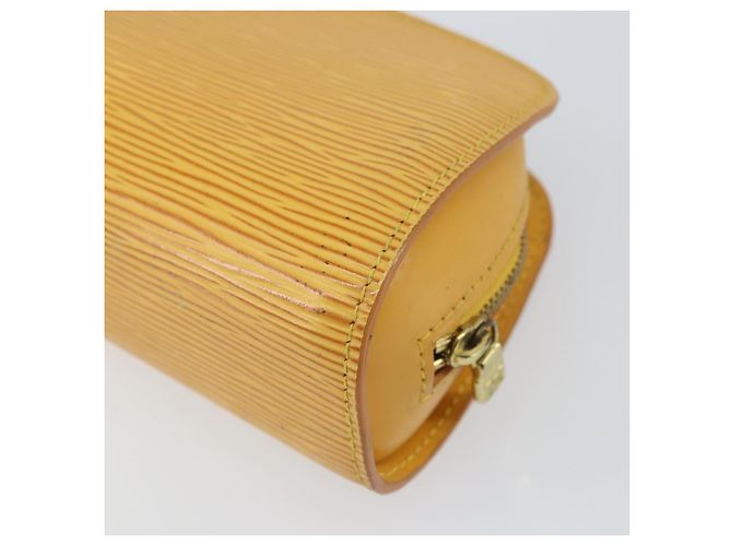 LOUIS VUITTON Pochette Dauphine PM Epi Giallo M48449 LV Auth BA9437 - vista 15