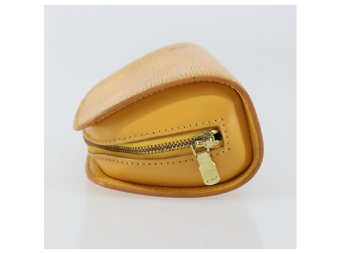 LOUIS VUITTON Pochette Dauphine PM Epi Giallo M48449 LV Auth BA9437 - vista 4