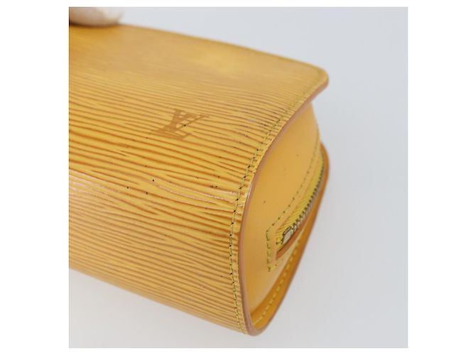 LOUIS VUITTON Pochette Dauphine PM Epi Giallo M48449 LV Auth BA9437 - vista 7