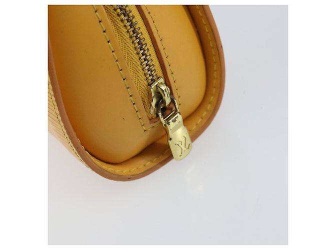 LOUIS VUITTON Pochette Dauphine PM Epi Giallo M48449 LV Auth BA9437 - vista 8