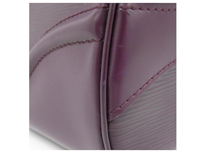 Borsa Louis Vuitton Epi Bowling Montaigne PM Viola scuro - vista 5