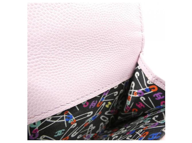 Billetera plegable rosa Chanel AP4084 - vista 10