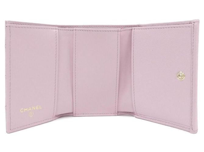 Billetera plegable rosa Chanel AP4084 - vista 6
