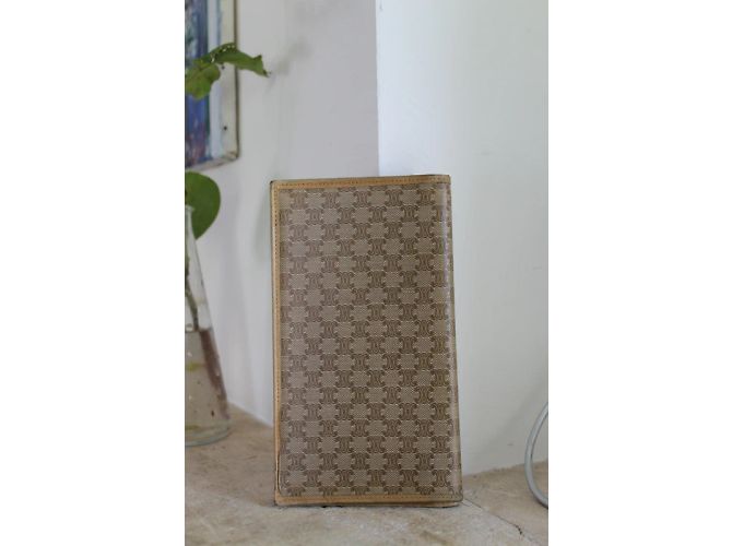 Cartera Céline de lona recubierta triomphe Beige - vista 9