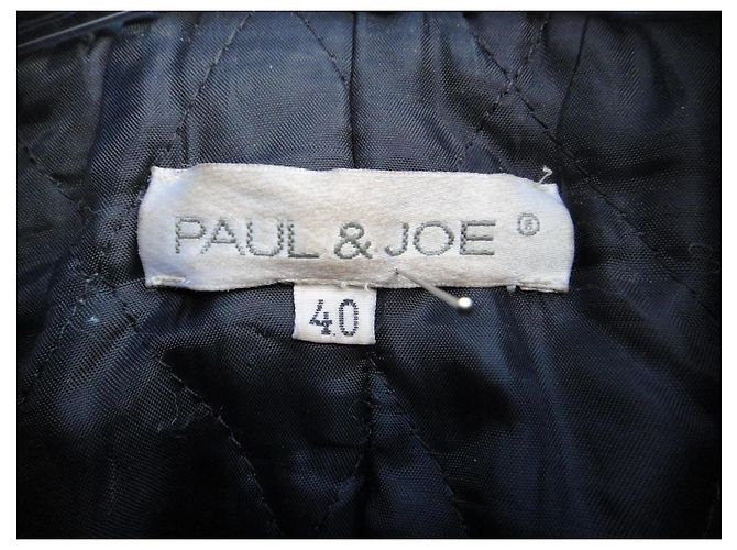 Paul & Joe Winterjacke aus blauer Wolle - Ansicht 5