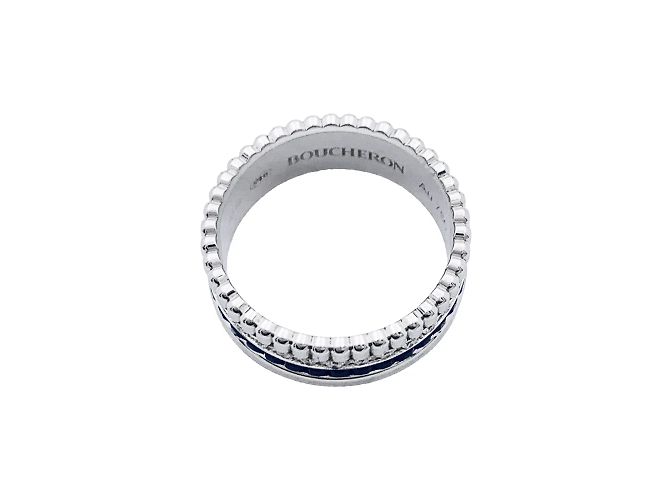 Boucheron Ring, "Quatre Black Edition Small", aus Weißgold, PVD, Diamanten. - Ansicht 3