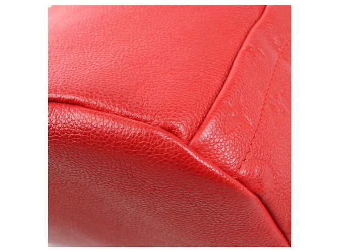 Twist Zaino Monogram Empreinte Sorbonne Louis Vuitton in rosso M44015 - vista 10