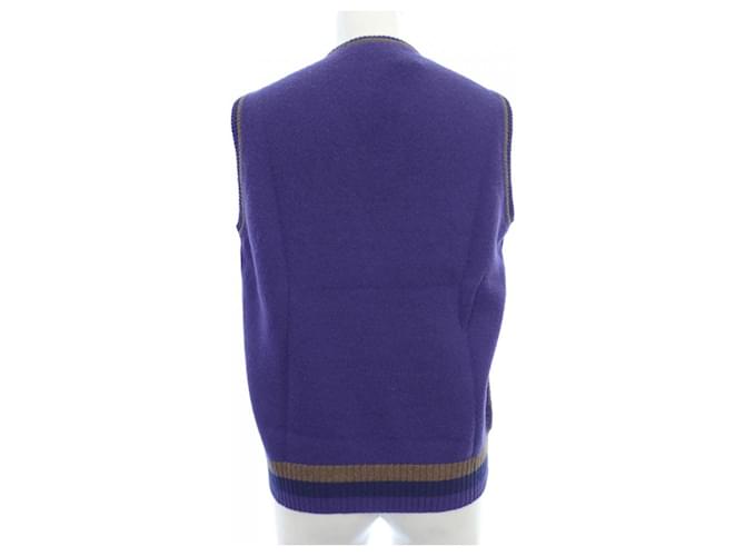 Chaleco de lana ETRO Castaño Púrpura - vista 2