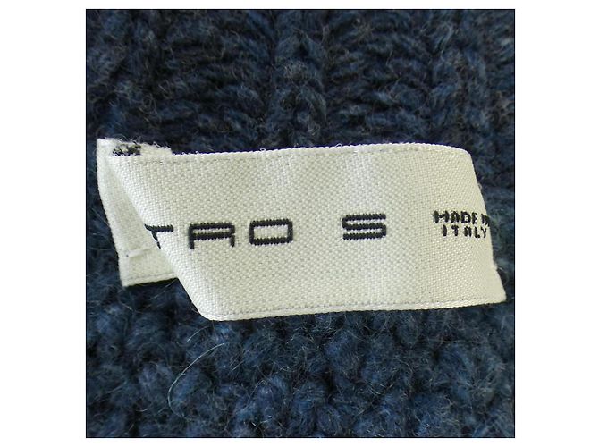 Autre Marque Maglione in misto cashmere ETRO Blu - vista 4