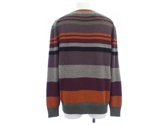 Autre Marque Prendas de punto de cachemira ETRO Castaño Roja Naranja - vista 2