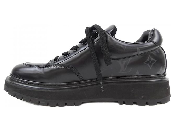 Sneakers Derby della linea Abbesses Louis Vuitton Nero - vista 2