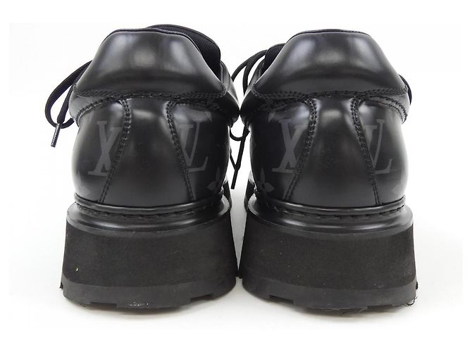 Sneakers Derby della linea Abbesses Louis Vuitton Nero - vista 5