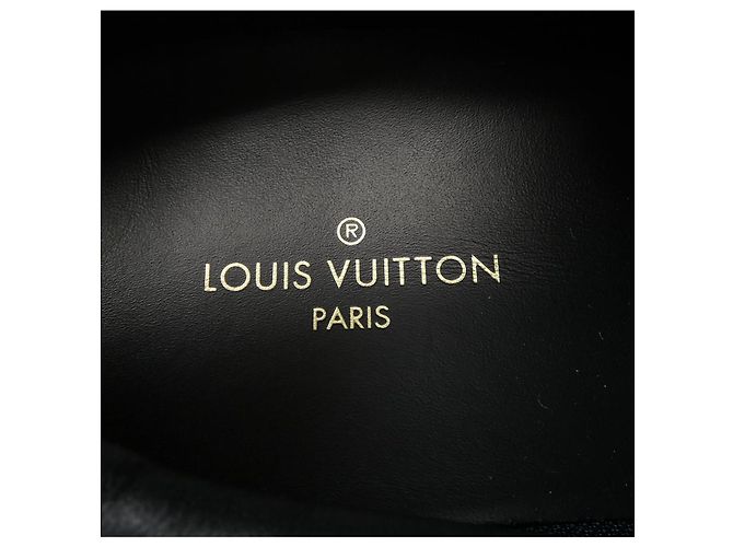Sneakers Derby della linea Abbesses Louis Vuitton Nero - vista 6