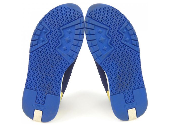Hermès Sneakers Hermes Blu Blu navy - vista 4
