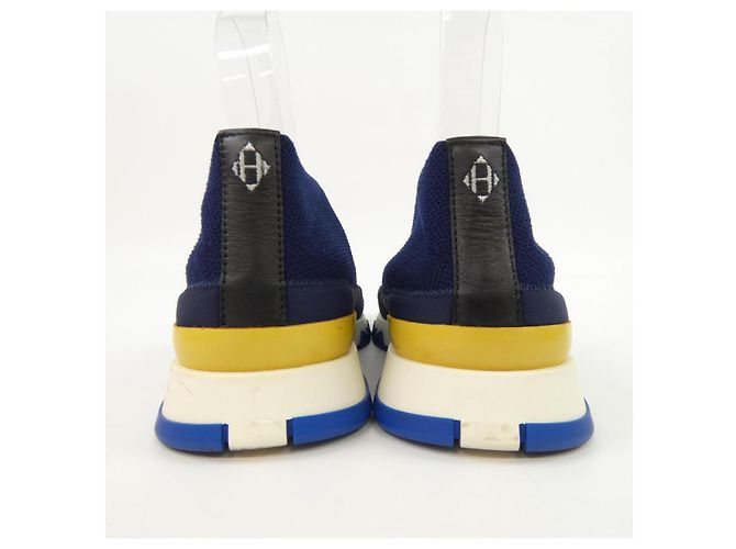 Hermès Sneakers Hermes Blu Blu navy - vista 5