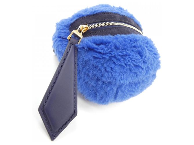 Max Mara Teddy Bear Tasche Blau - Ansicht 2
