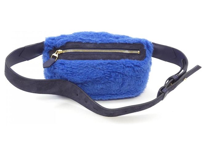 Max Mara Teddy Bear Tasche Blau - Ansicht 3