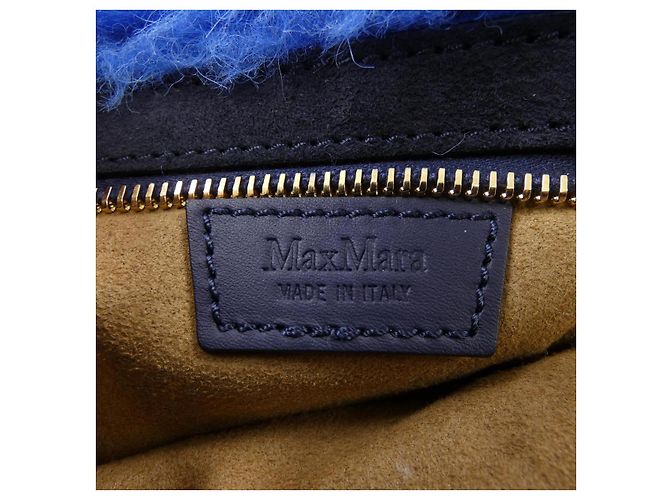 Max Mara Teddy Bear Tasche Blau - Ansicht 5