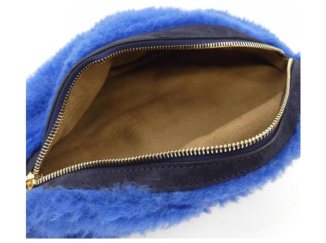 Max Mara Teddy Bear Tasche Blau - Ansicht 6