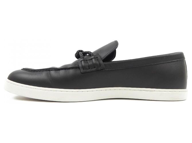 Scarpe in pelle di vitello Hermès Nero - vista 2