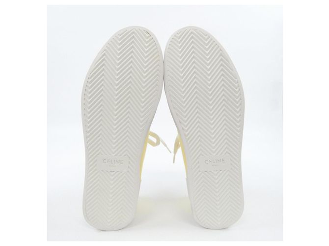Céline Celine Leinensneaker aus Kalbsleder Gelb - Ansicht 4