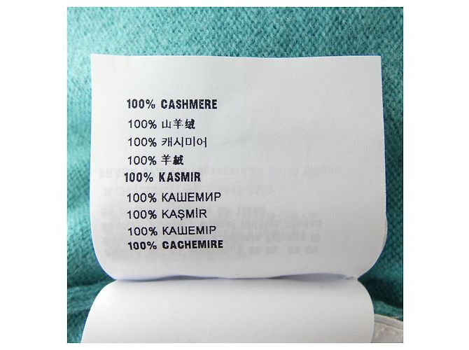 Miu Miu Kaschmir Strickwaren Grün - Ansicht 3
