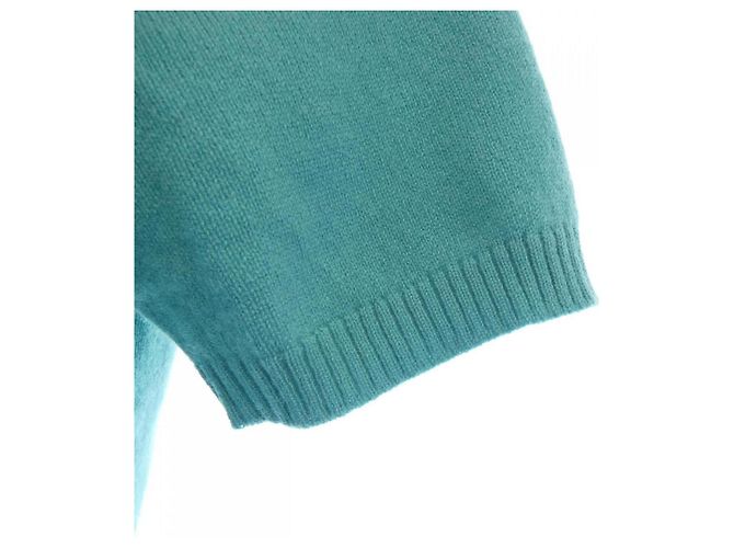 Miu Miu Kaschmir Strickwaren Grün - Ansicht 6