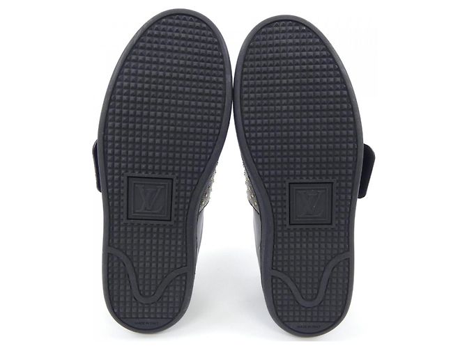 Sneakers Louis Vuitton Marrone Nero - vista 4