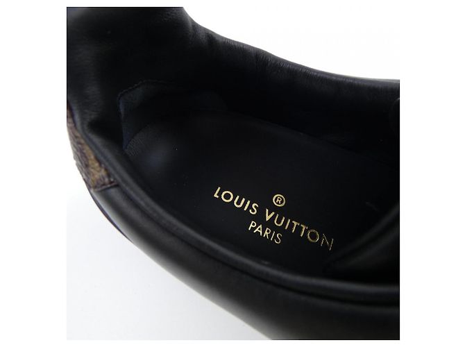 Sneakers Louis Vuitton Marrone Nero - vista 6