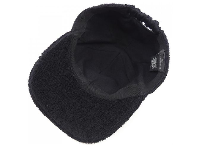 Timeless Cappellino in cotone Chanel Nero - vista 5