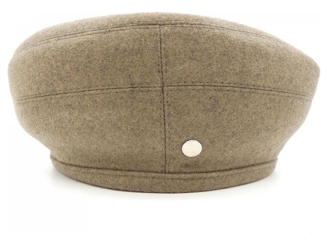 Hermès Cappello in cashmere Hermes H222023N Beige - vista 2